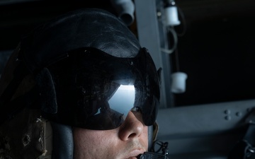 U.S. Marines with VMM-266 conduct qualifications aboard USS New York