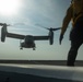 U.S. Marines with VMM-266 conduct qualifications aboard USS New York
