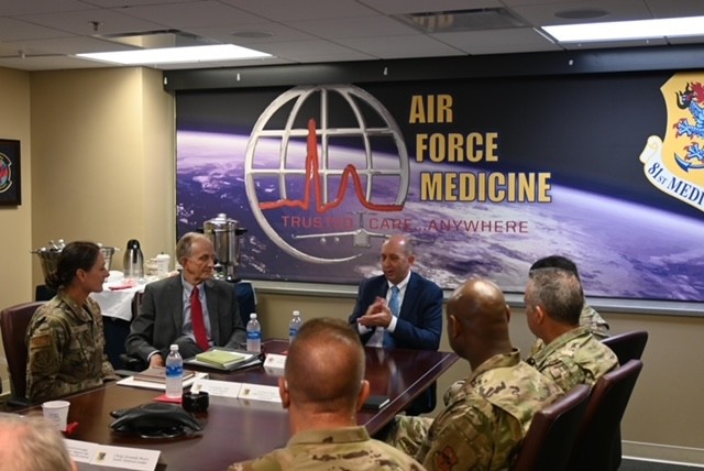Acting Assistant Secretary of Defense for Health Affairs visits Keesler AFB