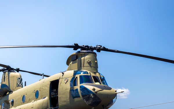 MCAS Cherry Point training areas hosts U.S. Army door gunner exercise