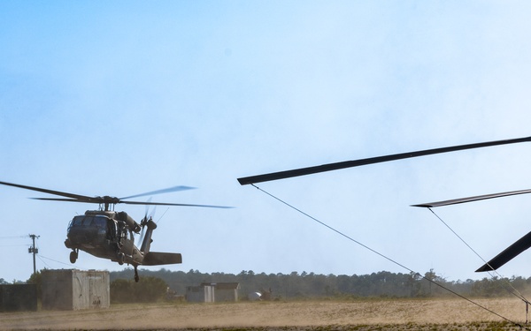 MCAS Cherry Point training areas hosts U.S. Army door gunner exercise