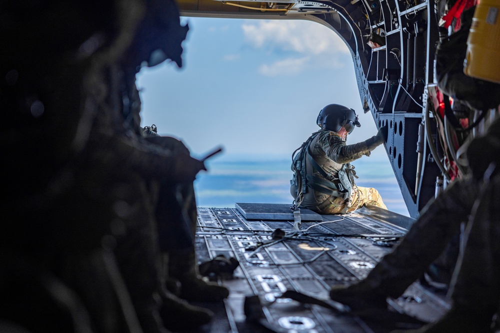 MCAS Cherry Point training areas hosts U.S. Army door gunner exercise
