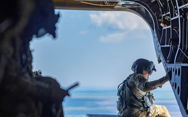 MCAS Cherry Point training areas hosts U.S. Army door gunner exercise