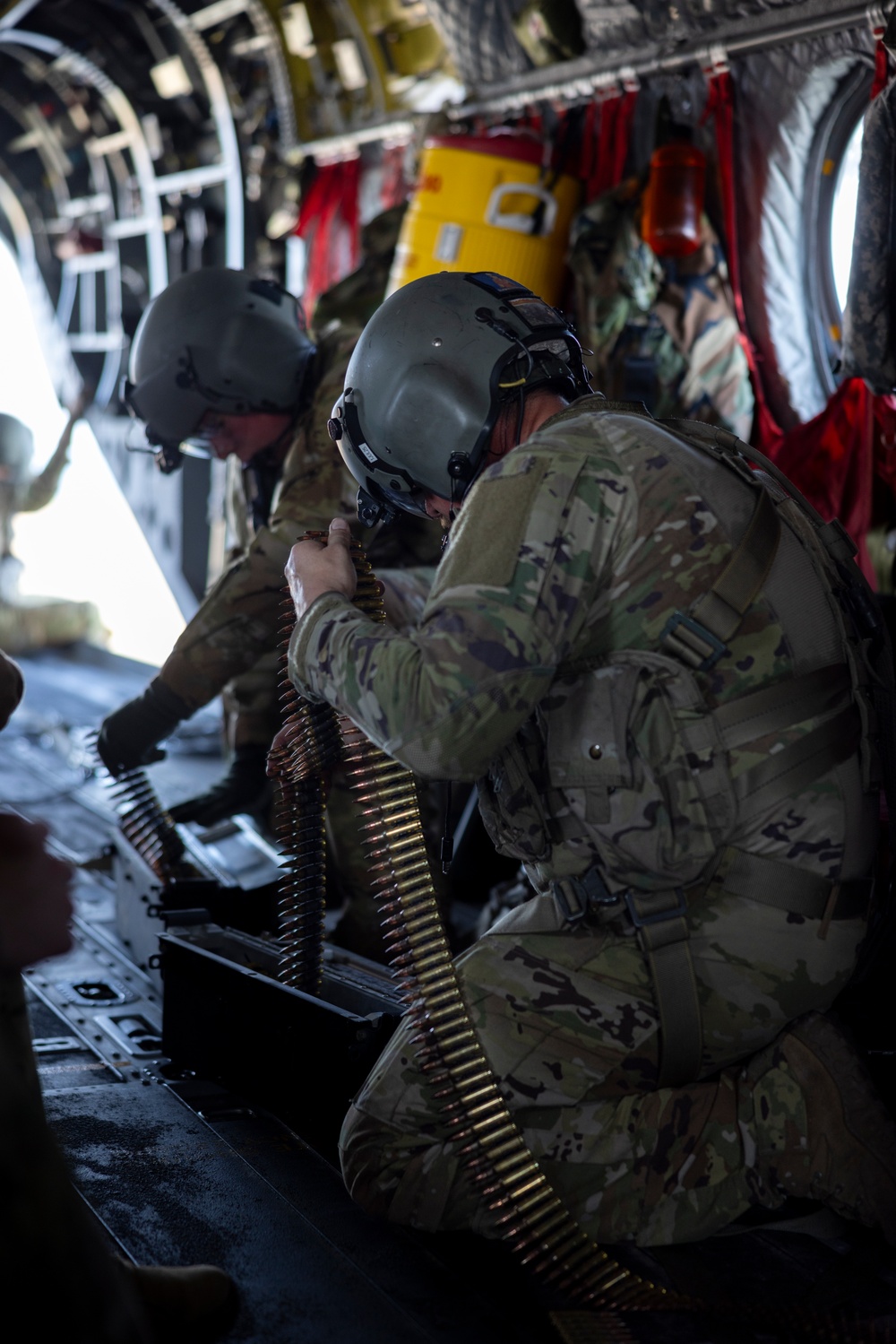 MCAS Cherry Point training areas hosts U.S. Army door gunner exercise