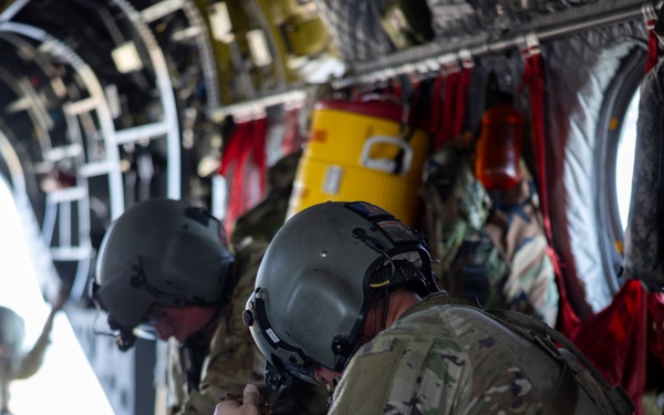 MCAS Cherry Point training areas hosts U.S. Army door gunner exercise
