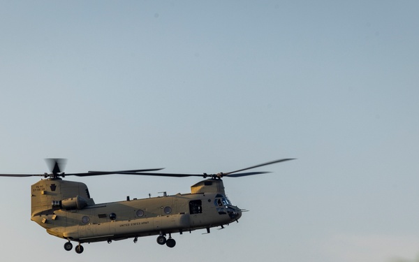 MCAS Cherry Point training areas hosts U.S. Army door gunner exercise