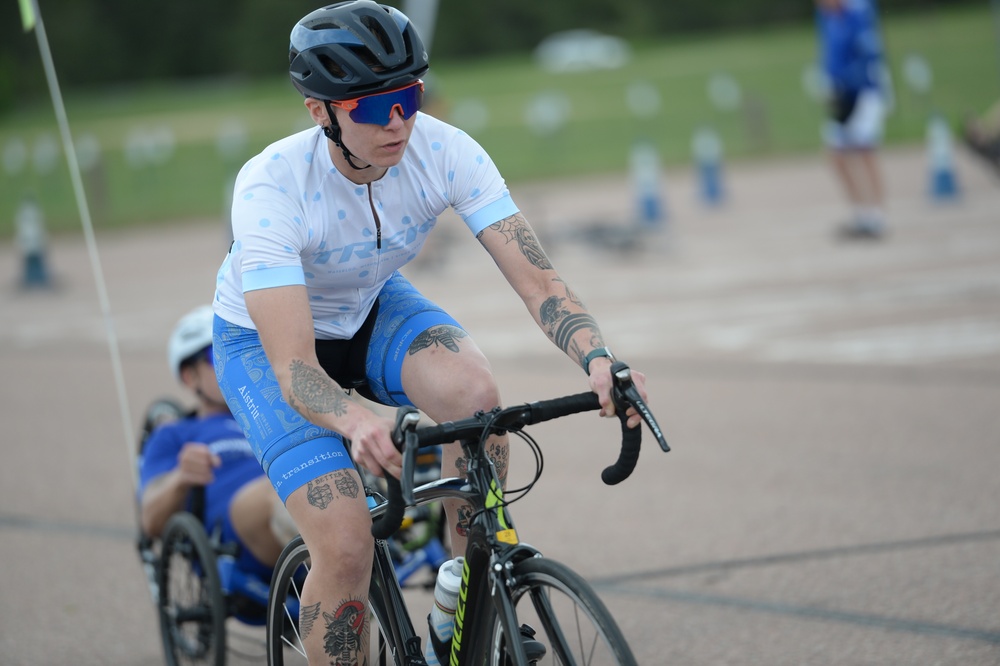 Team Air Force Trains for 2025 DoD Warrior Games