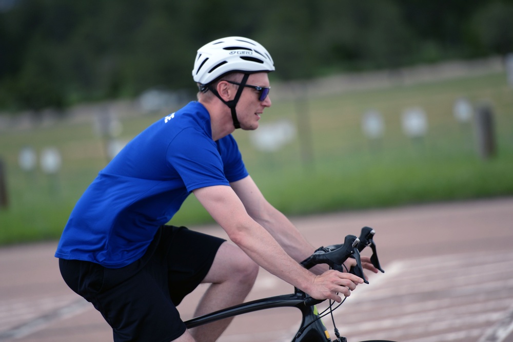 Team Air Force Trains for 2025 DoD Warrior Games