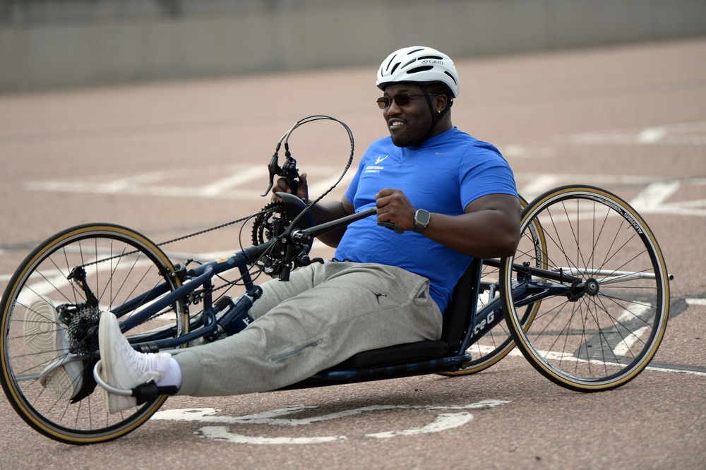 Team Air Force Trains for 2025 DoD Warrior Games