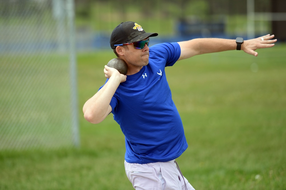 Team Air Force Trains for 2025 Warrior Games