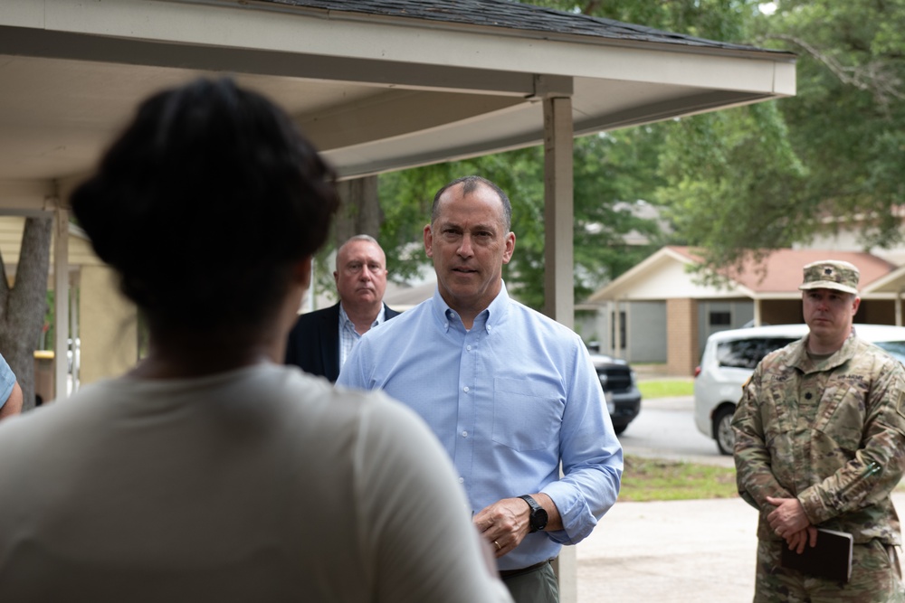 Sec Army, DASA-IHP visit focuses on readiness, infrastructure at Fort Stewart-HAAF