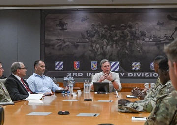 Sec Army, DASA-IHP visit focuses on readiness, infrastructure at Fort Stewart-HAAF