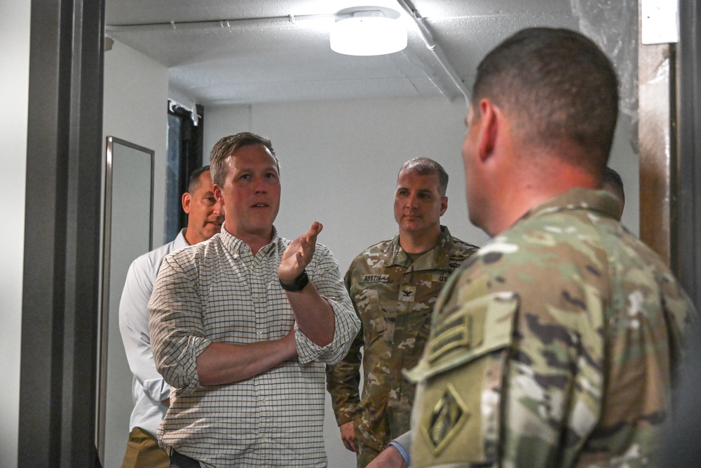 Sec Army, DASA-IHP visit focuses on readiness, infrastructure at Fort Stewart-HAAF