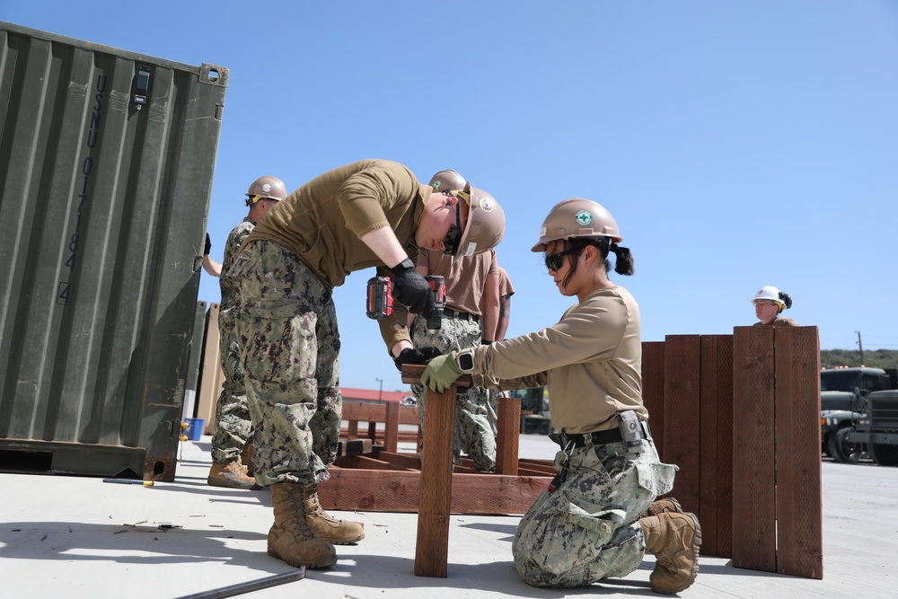 Seabees Enhance Navy Medicine Training With Field Hospital Build