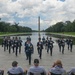USAF Honor Guard Drill Team performs for Honor Flight Chicago veterans