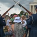 USAF Honor Guard Drill Team performs for Honor Flight Chicago veterans