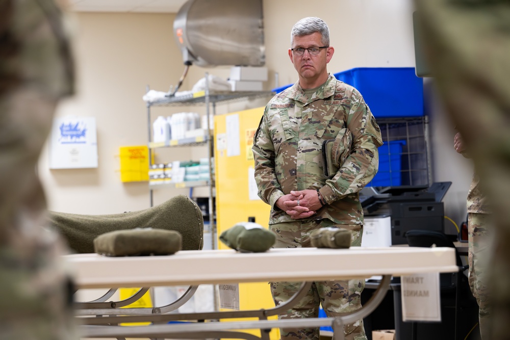 Brig. Gen. Babcock Highlights Importance of Resiliency During AFMAO Visit