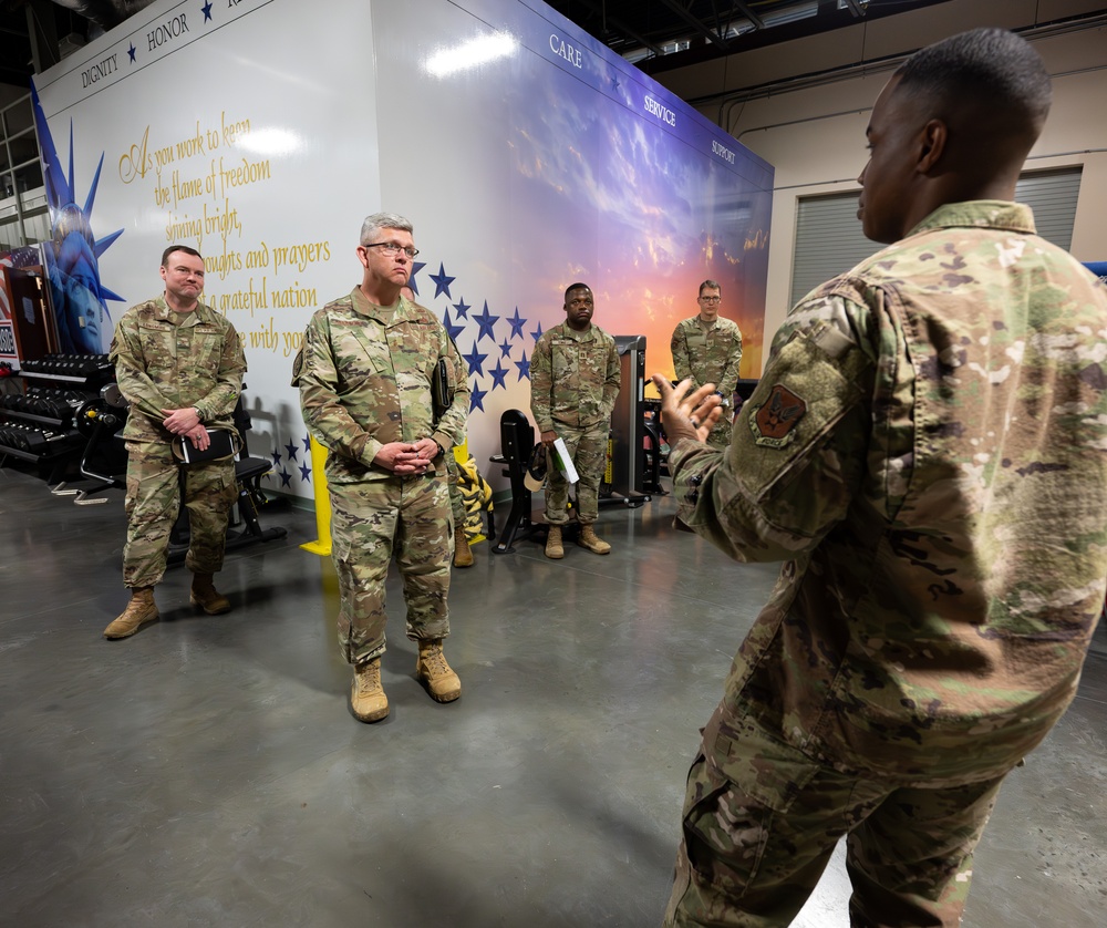 Brig. Gen. Babcock Highlights Importance of Resiliency During AFMAO Visit