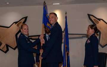 325th Medical Support Squadron Change of Command