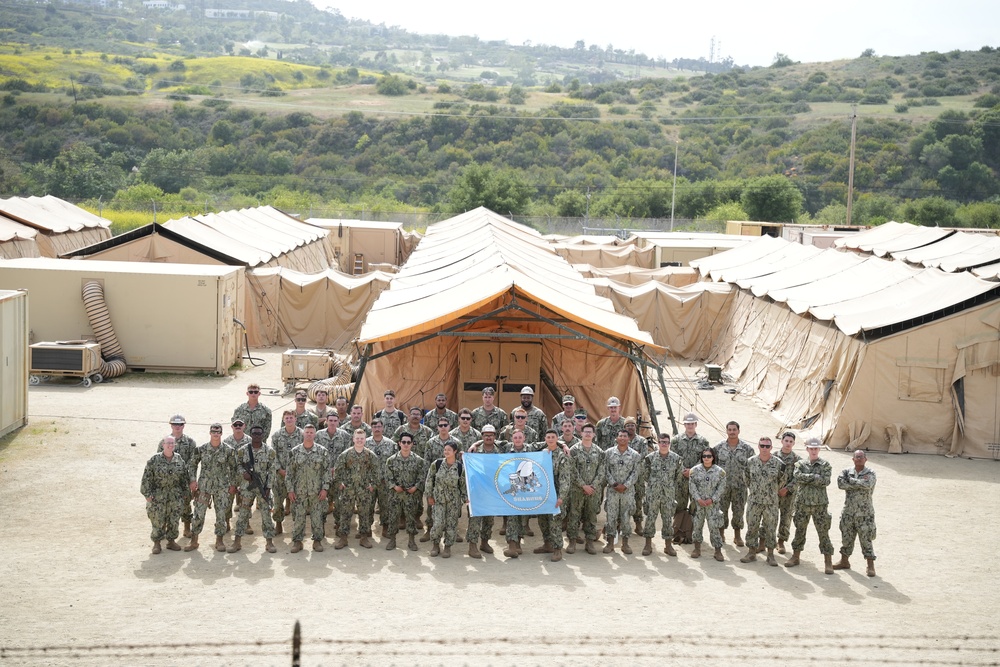 Seabees Enhance Navy Medicine Training With Field Hospital Build