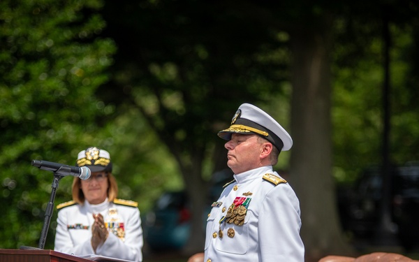 Chief of Naval Personnel Vice Adm. Cheeseman Retirement Ceremony