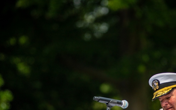 Chief of Naval Personnel Vice Adm. Cheeseman Retirement Ceremony