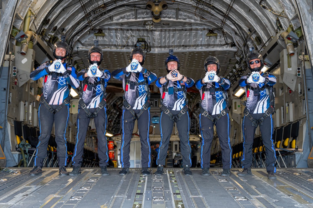 The C-17 WCDT Performs at the 2025 Moses Lake Airshow