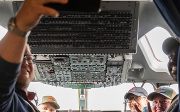 The C-17 WCDT Performs at the 2025 Moses Lake Airshow