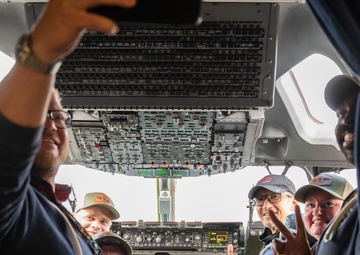 The C-17 WCDT Performs at the 2025 Moses Lake Airshow