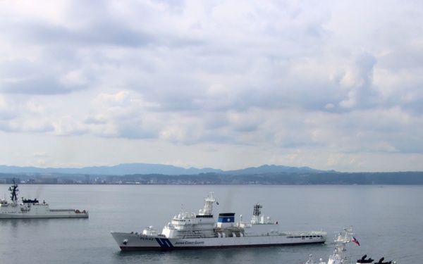 U.S. Coast Guard Cutter Stratton concludes joint operations with Japan and Philippine Coast Guards