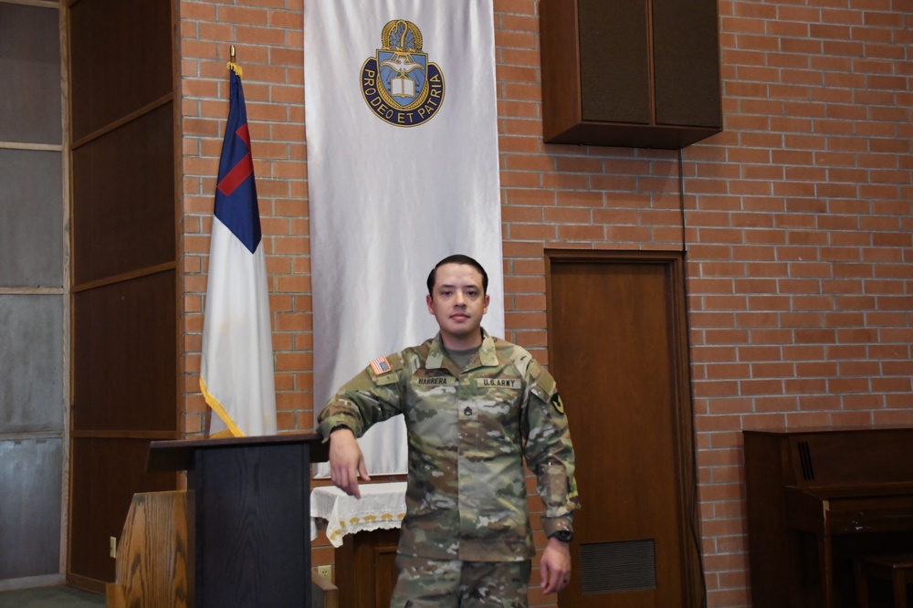 YPG Halo Chapel welcomes new religious service officer