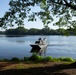 USACE Partners with Local Contractor to Target Invasive Water Chestnut at Lake Brittle in Virginia
