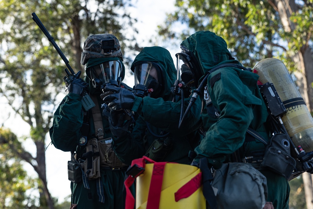 31st MEU | CBRN Response Element exercise