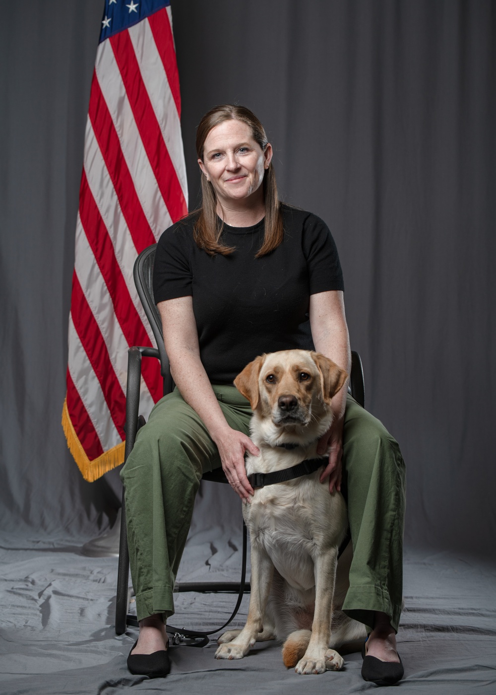 114th Fighter Wing’s new therapy dog lends a pawsitive touch