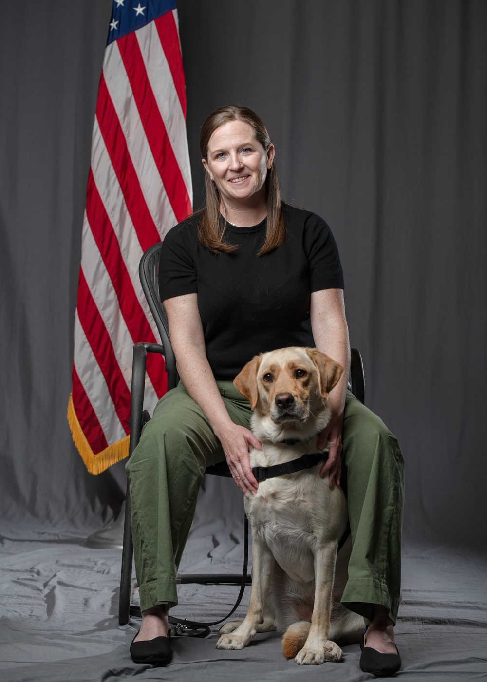 114th Fighter Wing’s new therapy dog lends a pawsitive touch