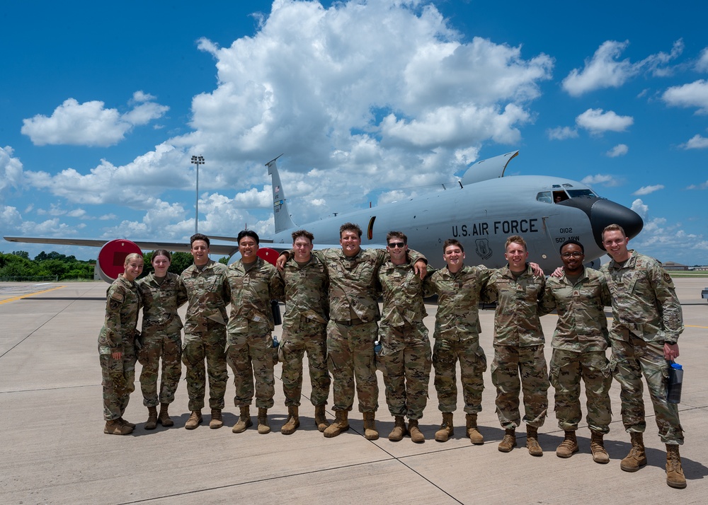 Air Force Academy Cadets Visit 507th ARW