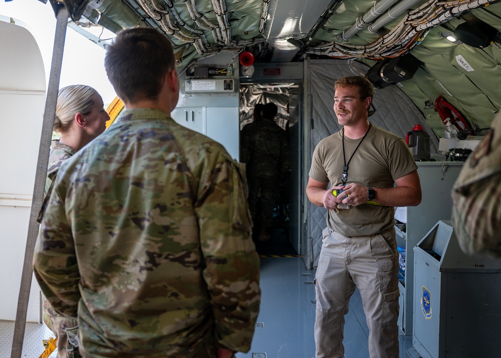 Air Force Academy Cadets Visit 507th ARW