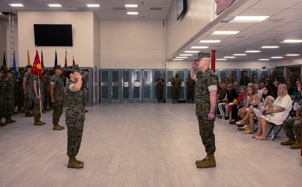 CBIRF Conducts Change of Command Ceremony
