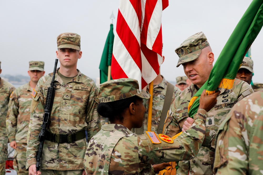 716th Military Police Battalion change of command ceremony