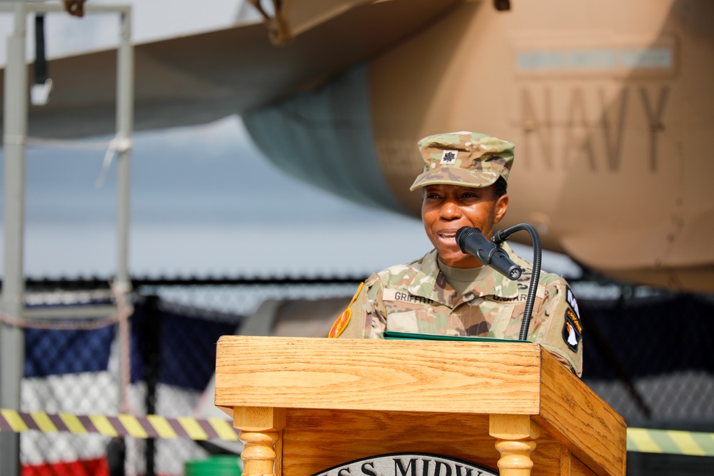 716th Military Police Battalion change of command ceremony