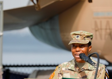 716th Military Police Battalion change of command ceremony