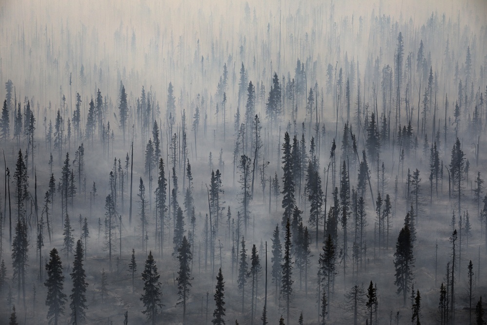 Alaska Army National Guard aviators help fight Alaska wildfires