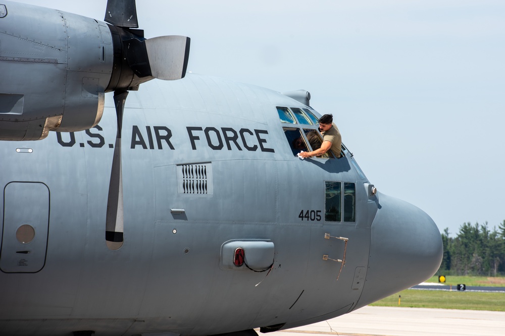 189th Airlift Wing Conducts Dual-Mission Annual Training in Michigan and Wisconsin