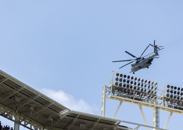 3rd MAW San Diego Padres flyover and Salute to Service