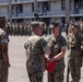 1st LAR holds change of command ceremony