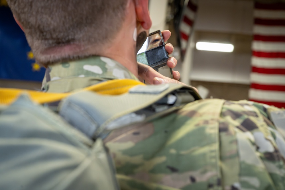 U.S. Army Soldiers prepare for jump at JBER