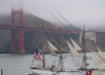 CGC Eagle Sails into San Francisco Bay
