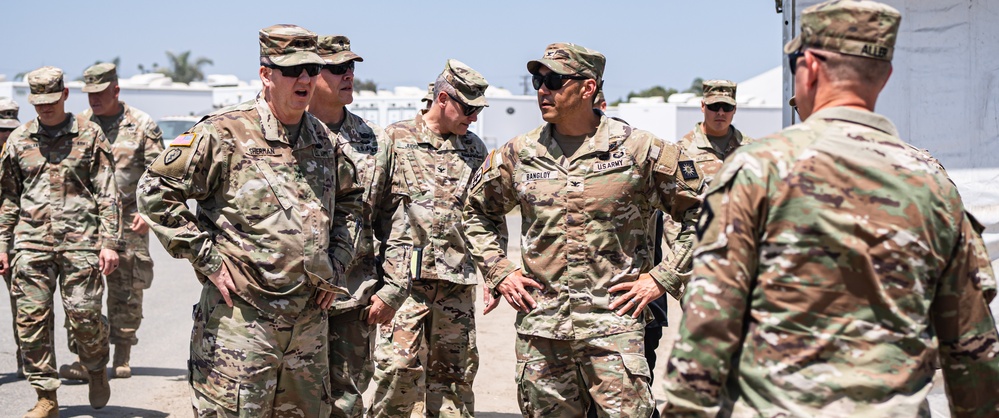 Major General Sherman assesses operations with Task Force 51