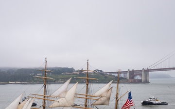 CGC Eagle Sails into San Francisco Bay