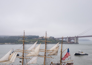 CGC Eagle Sails into San Francisco Bay